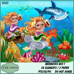 Mermaids Mix 1