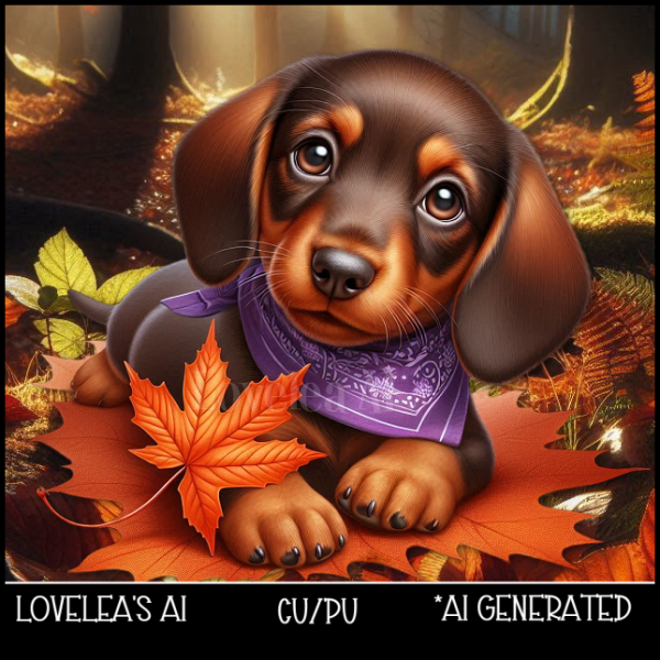 AUTUMN PUPPY 6 - Click Image to Close