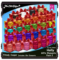Holly Gifts Elements CU/PU Pack 2