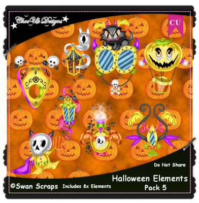 Halloween Elements CU/PU Pack 5