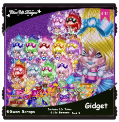 Gidget CU/PU Pack 3