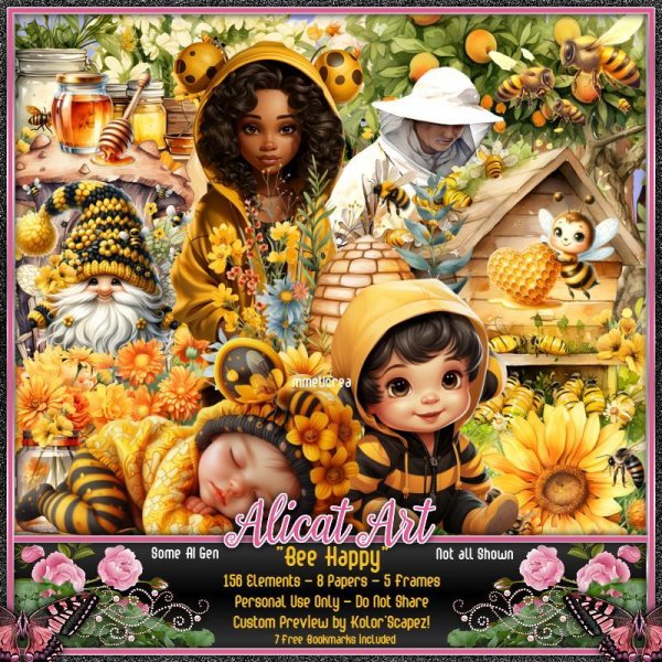 AL2_Bee Happy - Click Image to Close