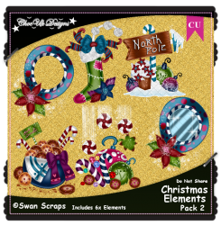 Christmas Elements CU/PU Pack 2 Christmas Elements CU/PU Pack 2