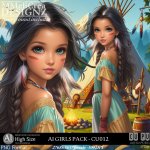 AI - GIRLS PACK CU012 (CU4PU/PNG)