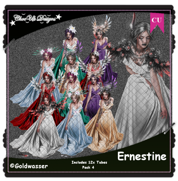 Ernestine CU/PU Pack 4 - Click Image to Close