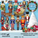 Designer Stash 226 - Christmas Mix - cu4cu/cu/pu