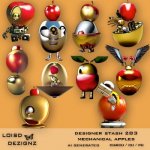 Designer Stash 283 - Mechanical Apples - AI-CU4CU/CU/PU