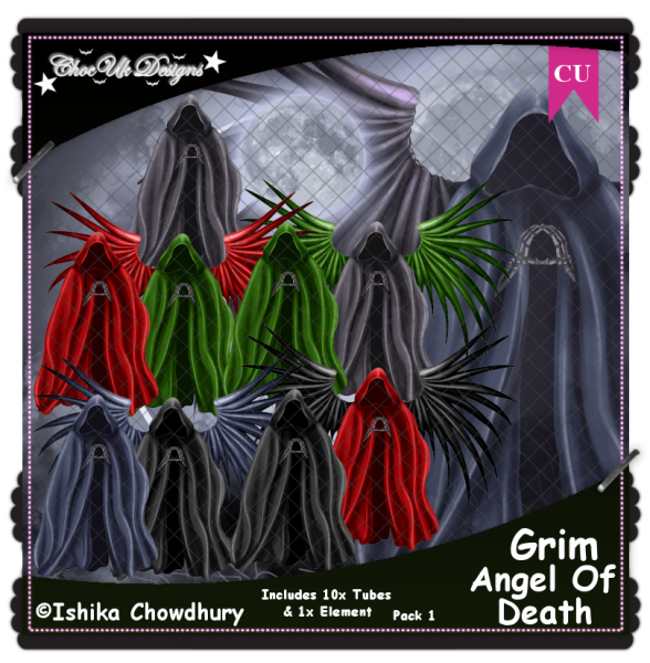 Grim Angel Of Death CU/PU Pack 1 - Click Image to Close