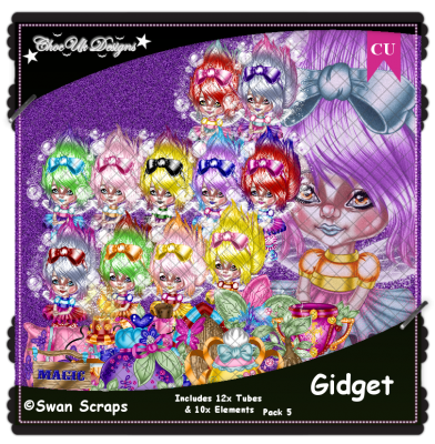 Gidget CU/PU Pack 5