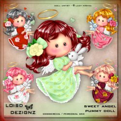 Sweet Angel Pummy Dolls - CU/PU