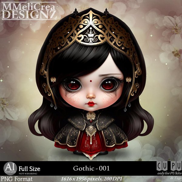 AI - Gothic - CU001 (CU4PU/PNG) - Click Image to Close