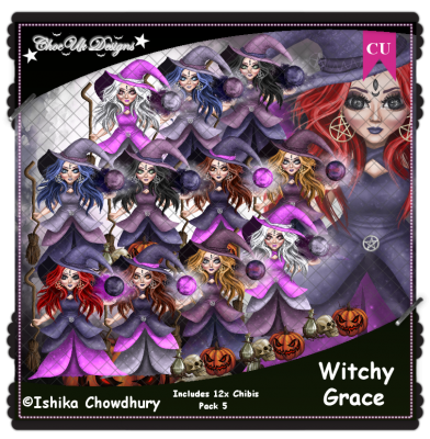 Witchy Grace CU/PU Pack 5