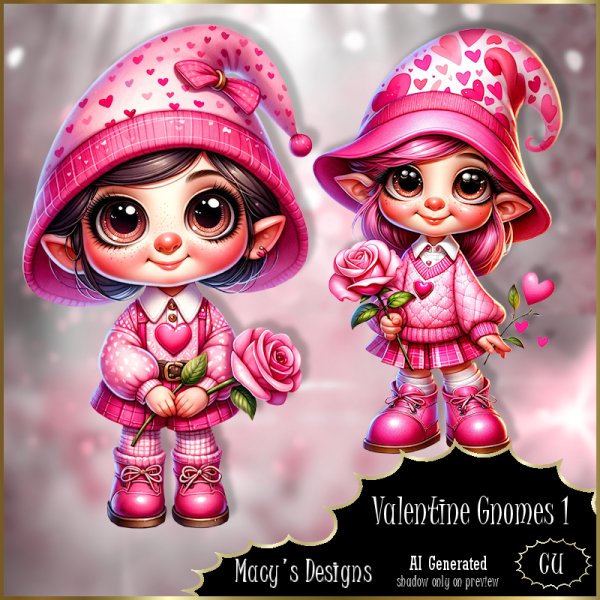 AI - Valentine Gnomes 1 - Click Image to Close