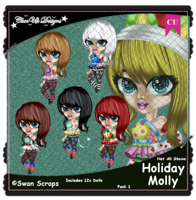 Holiday Molly CU/PU Pack 1