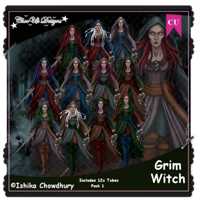 Grim Witch CU/PU Pack 1