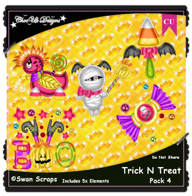 Trick N Treat CU/PU Pack 4