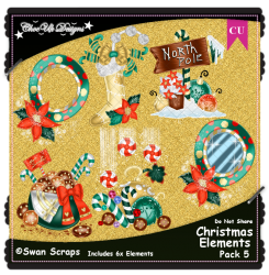 Christmas Elements CU/PU Pack 5 Christmas Elements CU/PU Pack 5