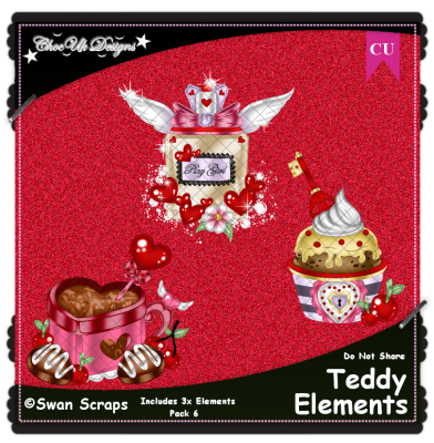 Teddy Elements CU/PU Pack 6