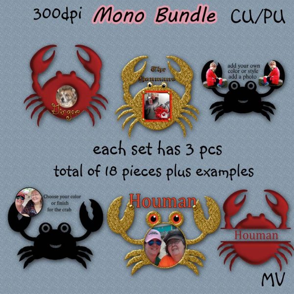 Crab Mono Bundle - Click Image to Close