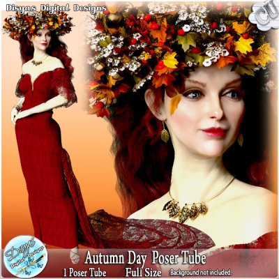 AUTUMN DAY POSER TUBE CU by Disyas