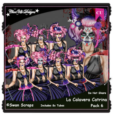 La Calavera Catrina CU/PU Pack 6