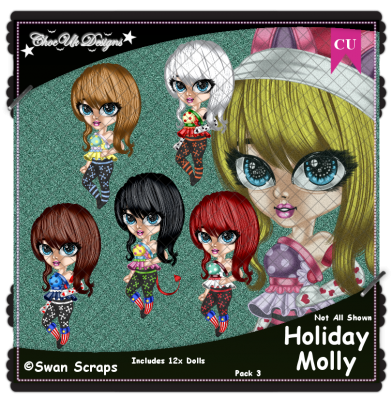 Holiday Molly CU/PU Pack 3