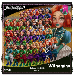 Wilhemina CU/PU Pack 2