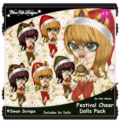 Festival Cheer Dolls CU/PU Pack