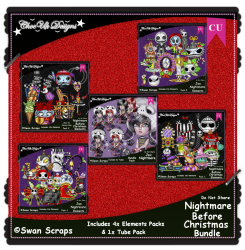 Nightmare Before Christmas CU/PU Bundle