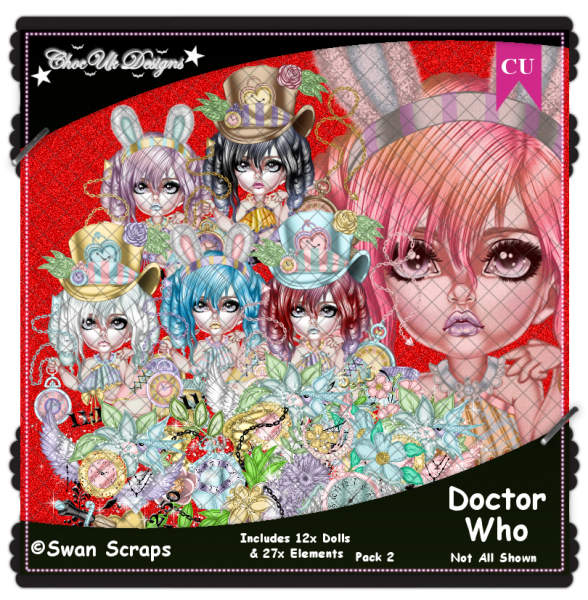 Doctor Who CU/PU Pack 2 - Click Image to Close