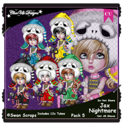 Jax Nightmare CU/PU Pack 5 Jax Nightmare CU/PU Pack 5