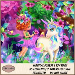 Magical Forest 1 TSV Pack