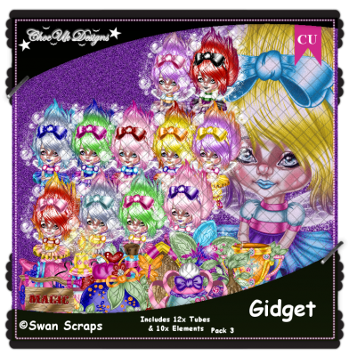 Gidget CU/PU Pack 3