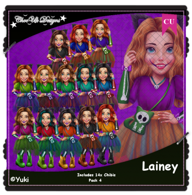 Lainey CU/PU Pack 4