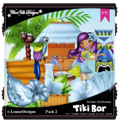 Tiki Bar CU/PU Pack 2