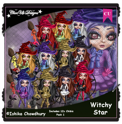 Witchy Star CU/PU Pack 1