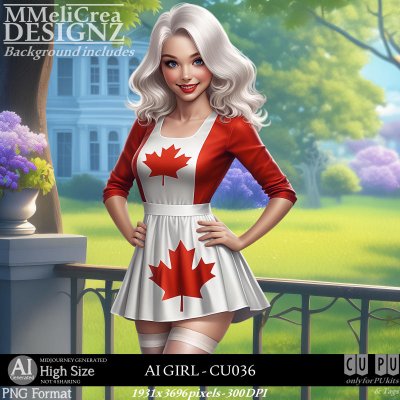 AI - GIRL CU036 (CU4PU/PNG)