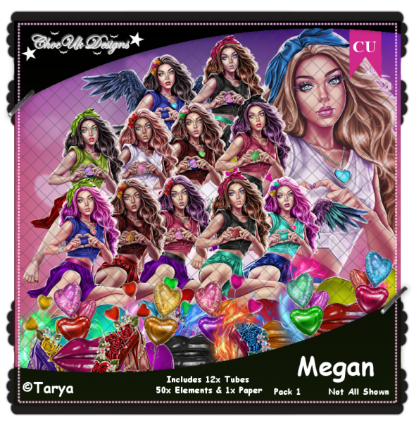 Megan CU/PU Pack 1 - Click Image to Close