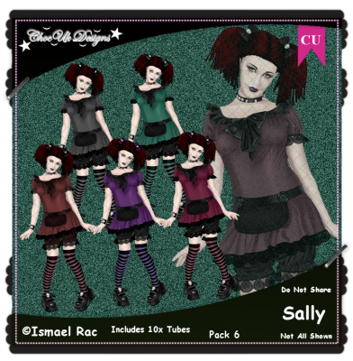 Sally CU/PU Pack 6