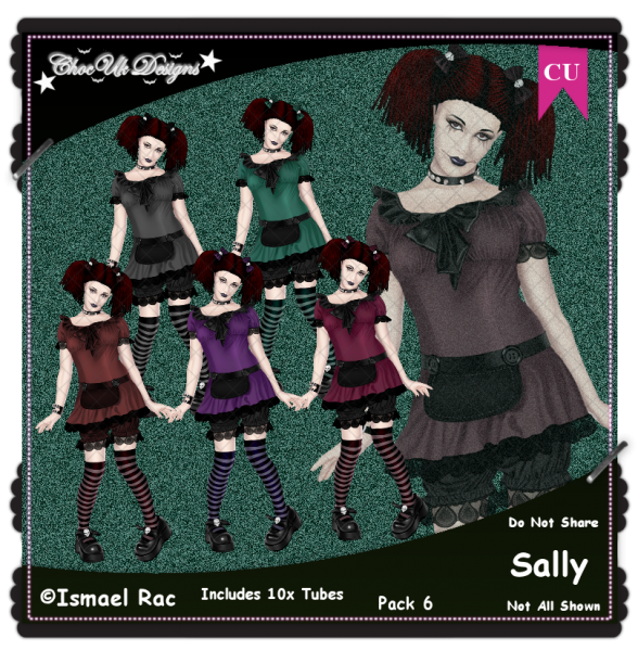 Sally CU/PU Pack 6 - Click Image to Close