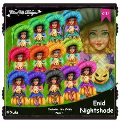Enid Nightshade CU/PU Pack 4 Enid Nightshade CU/PU Pack 4
