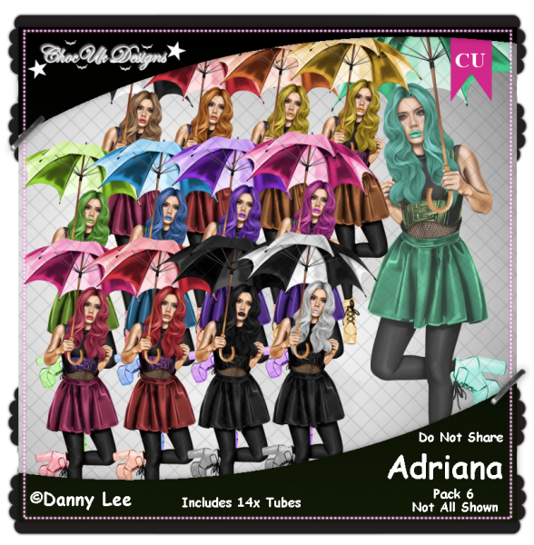 Adriana CU/PU Pack 6 - Click Image to Close