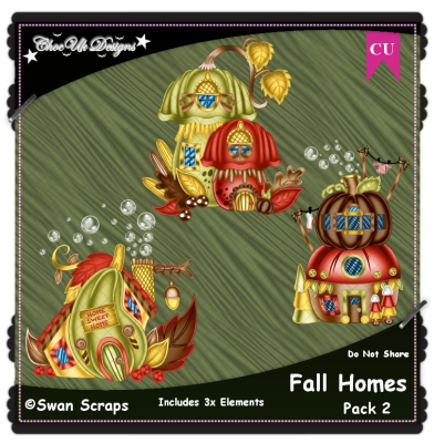 Fall Homes Elements CU/PU Pack 2