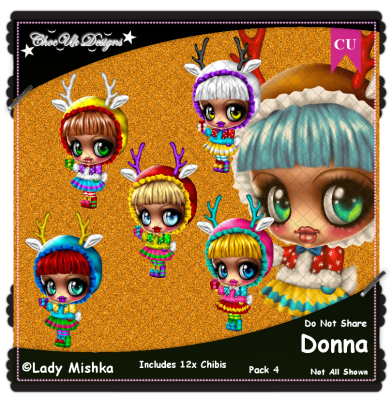 Donna CU/PU Pack 4