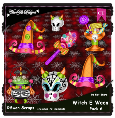 Witch E Ween CU/PU Pack 6