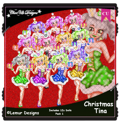 Christmas Tina CU/PU Pack 1