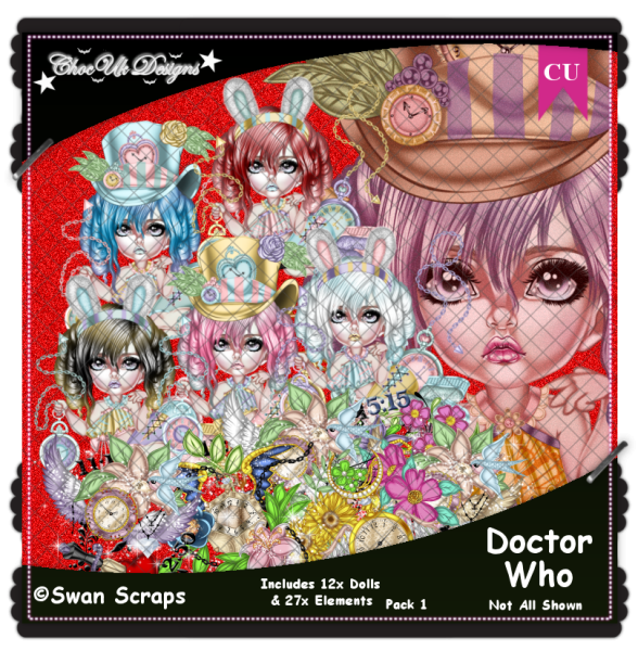 Doctor Who CU/PU Pack 1 - Click Image to Close