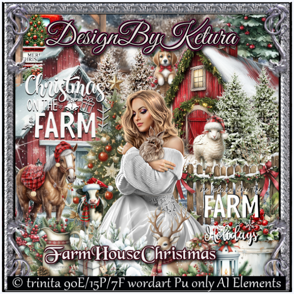 DBK_FarmHouseChristmas - Click Image to Close