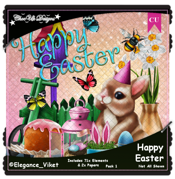 Happy Easter CU/PU Pack 1 - Click Image to Close