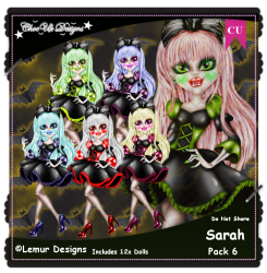 Sarah CU/PU Pack 6